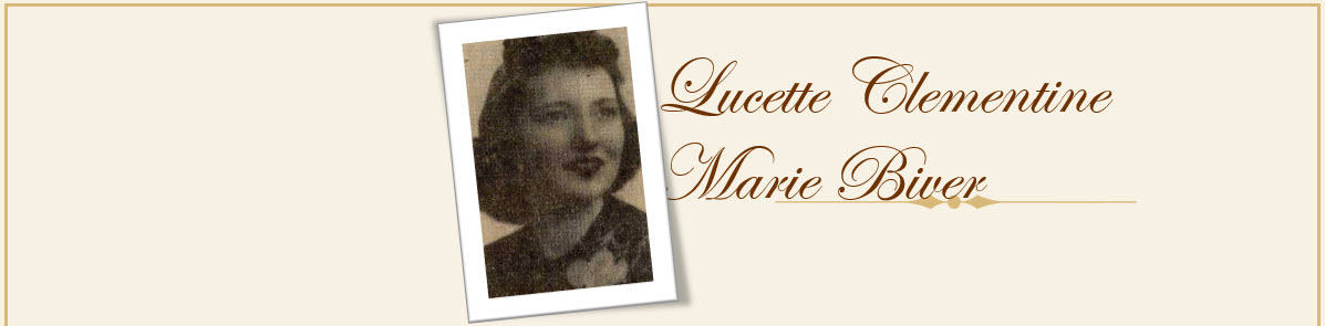 Biver, Lucette Clementine Marie - Person Page